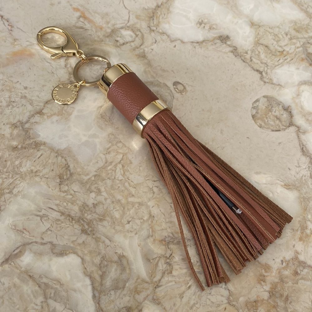 Rebecca Minkoff Power Tassel Keychain (Micro-USB)